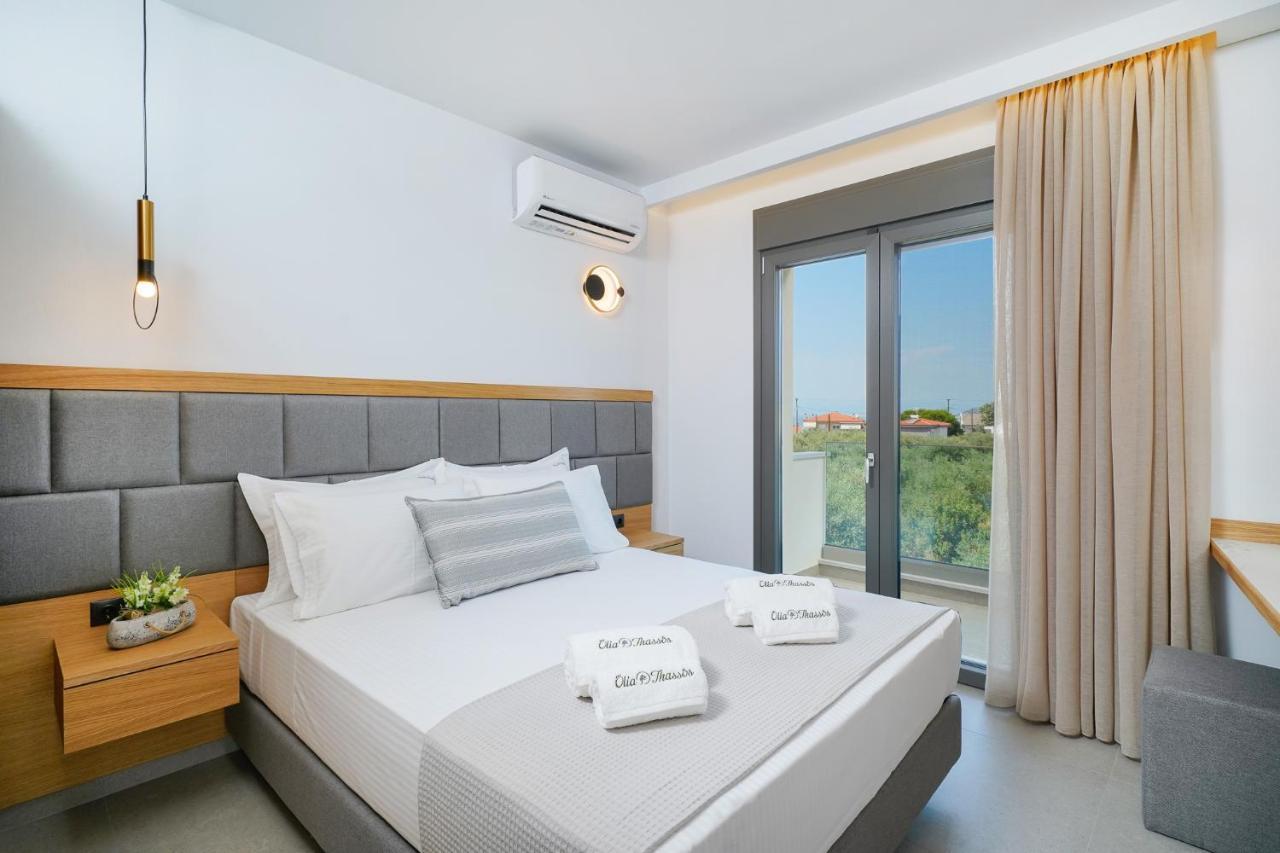 Olia Thassos - Luxury Apartments Екстериор снимка